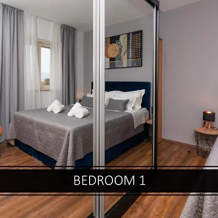 Penthouse4four - Apartments4you - Brand New 2-br - 200 Meters From The - Free Parking - Beautiful Terrace - Buralux Supetar