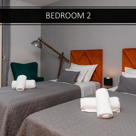 Apartments4you 5 - Brand New Luxury 2-br - 200 Meters From The - Free Parking - Beautiful Terrace